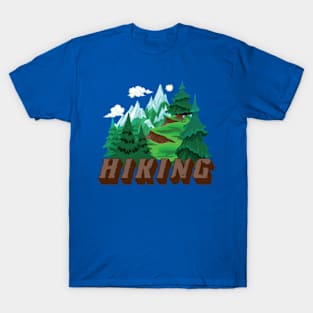 Hiking - Cool Hiker Design T-Shirt